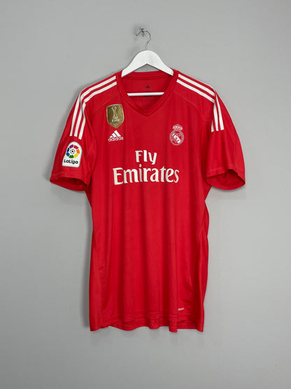 2017/18 REAL MADRID NAVAS #1 GK SHIRT (XL) ADIDAS