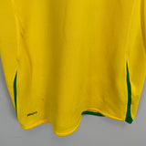 Shop 2008/10 BRAZIL CIRO #20 *SIGNED* HOME SHIRT (M) NIKE, classic football shirts, vintage football shirts & retro soccer jerseys at Cult Kits
