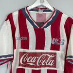 Shop 1994 USA #4 HOME SHIRT (L) ADIDAS, classic football shirts, vintage football shirts & retro soccer jerseys at Cult Kits