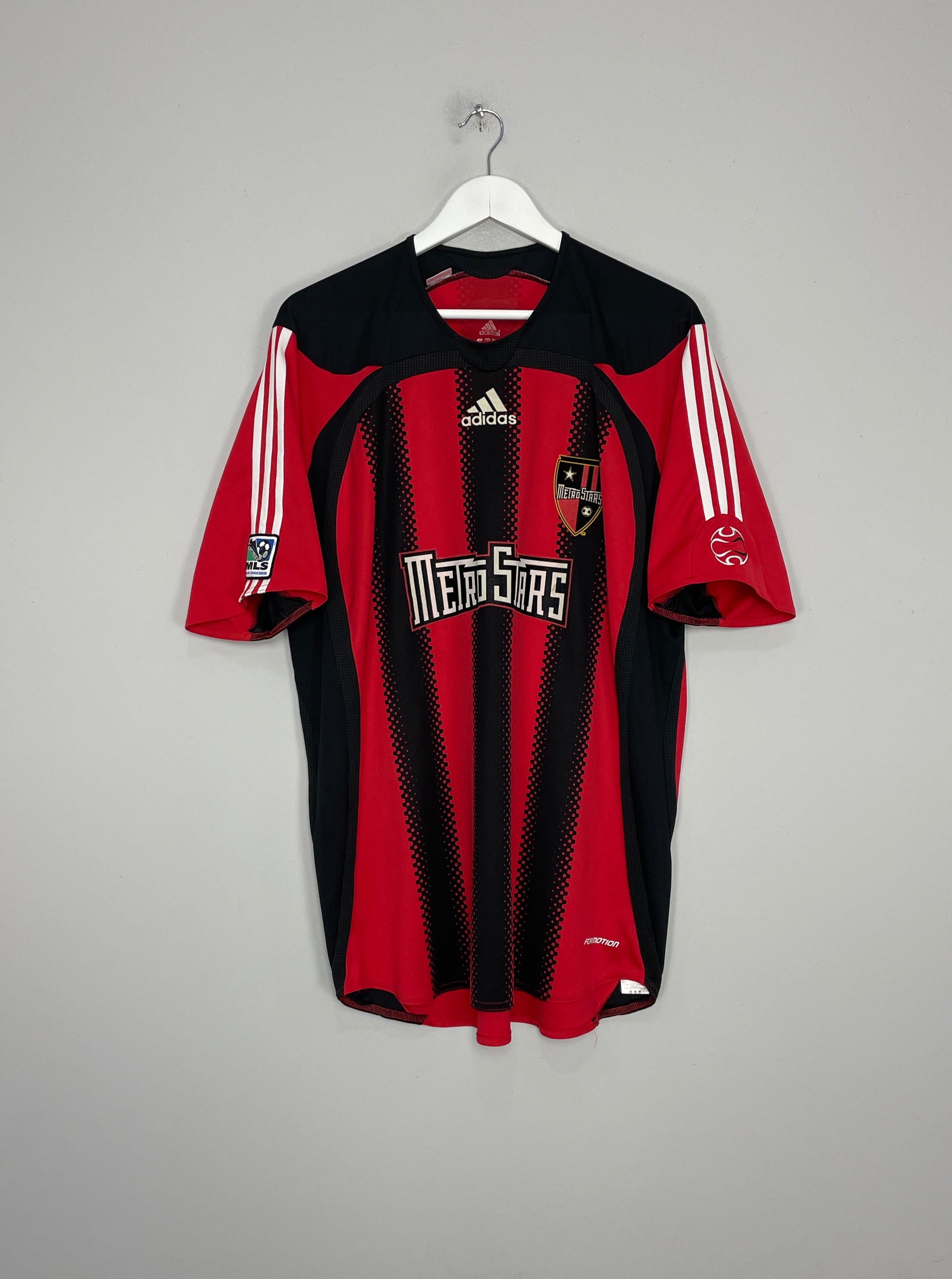 Shop 2006/07 NY/NJ METROSTARS HOME SHIRT (XL) ADIDAS, classic football shirts, vintage football shirts & retro soccer jerseys at Cult Kits
