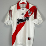 1999/00 RIVER PLATE *SIGNED* HOME SHIRT (M) ADIDAS