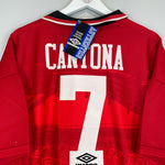 Shop 1994/95 MANCHESTER UNITED CANTONA #7 *BNWT* HOME SHIRT (XL) UMBRO, classic football shirts, vintage football shirts & retro soccer jerseys at Cult Kits