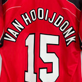 Shop 1996/97 NOTTINGHAM FOREST VAN HOOIJDONK #15 *MINT* HOME SHIRT (L) UMBRO, classic football shirts, vintage football shirts & retro soccer jerseys at Cult Kits