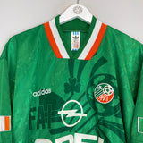 1994 IRELAND KEANE #6 *MINT* HOME SHIRT (L) ADIDAS