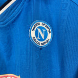 Shop 2000/01 NAPOLI EDMUNDO #27 HOME SHIRT (L) DIADORA, classic football shirts, vintage football shirts & retro soccer jerseys at Cult Kits