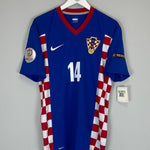 Shop 2007/08 CROATIA MODRIC #14 *BNWT* AWAY SHIRT (M) NIKE, classic football shirts, vintage football shirts & retro soccer jerseys at Cult Kits