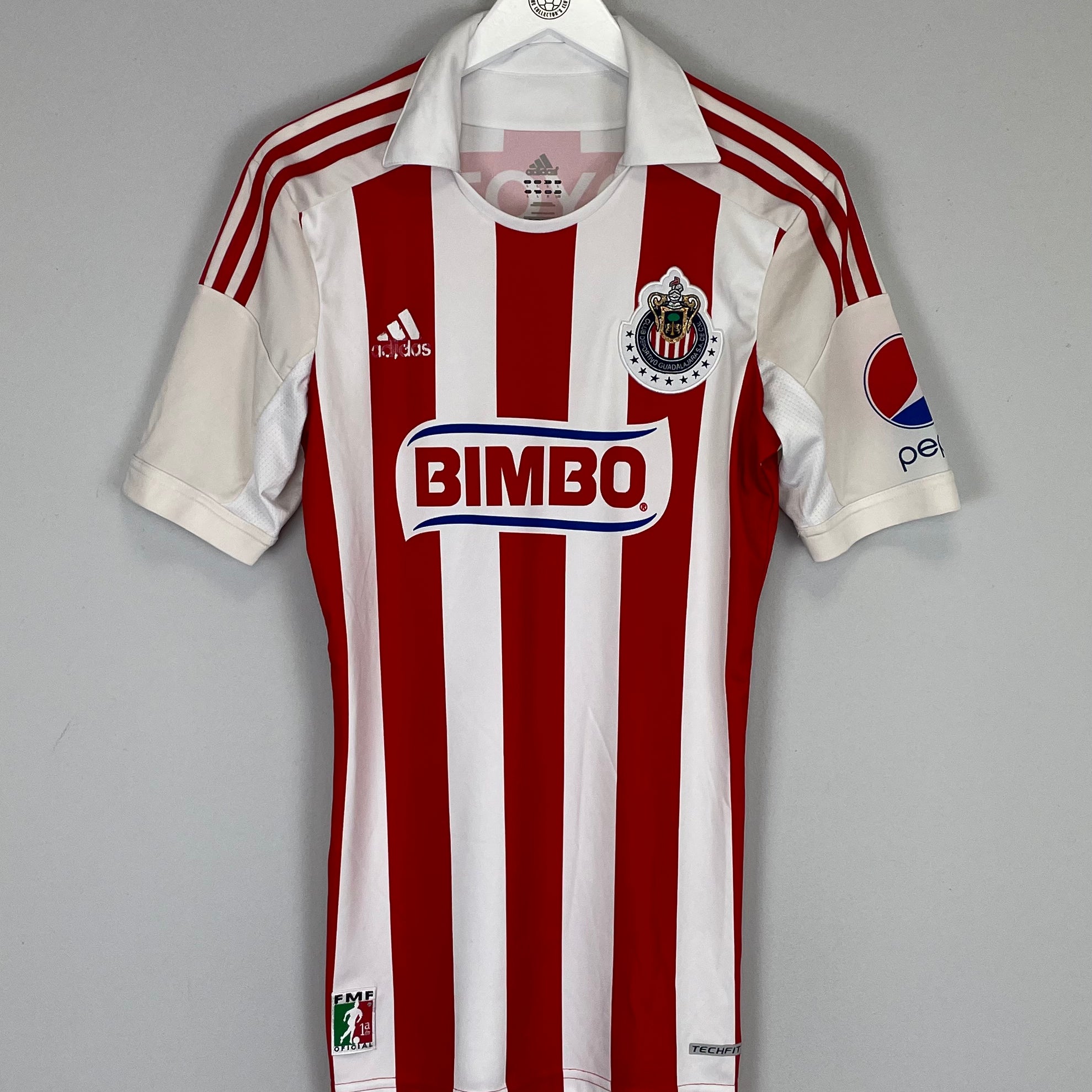 Shop 2012/13 CHIVAS GUADALAJARA *PLAYER ISSUE* HOME SHIRT (L) ADIDAS, classic football shirts, vintage football shirts & retro soccer jerseys at Cult Kits
