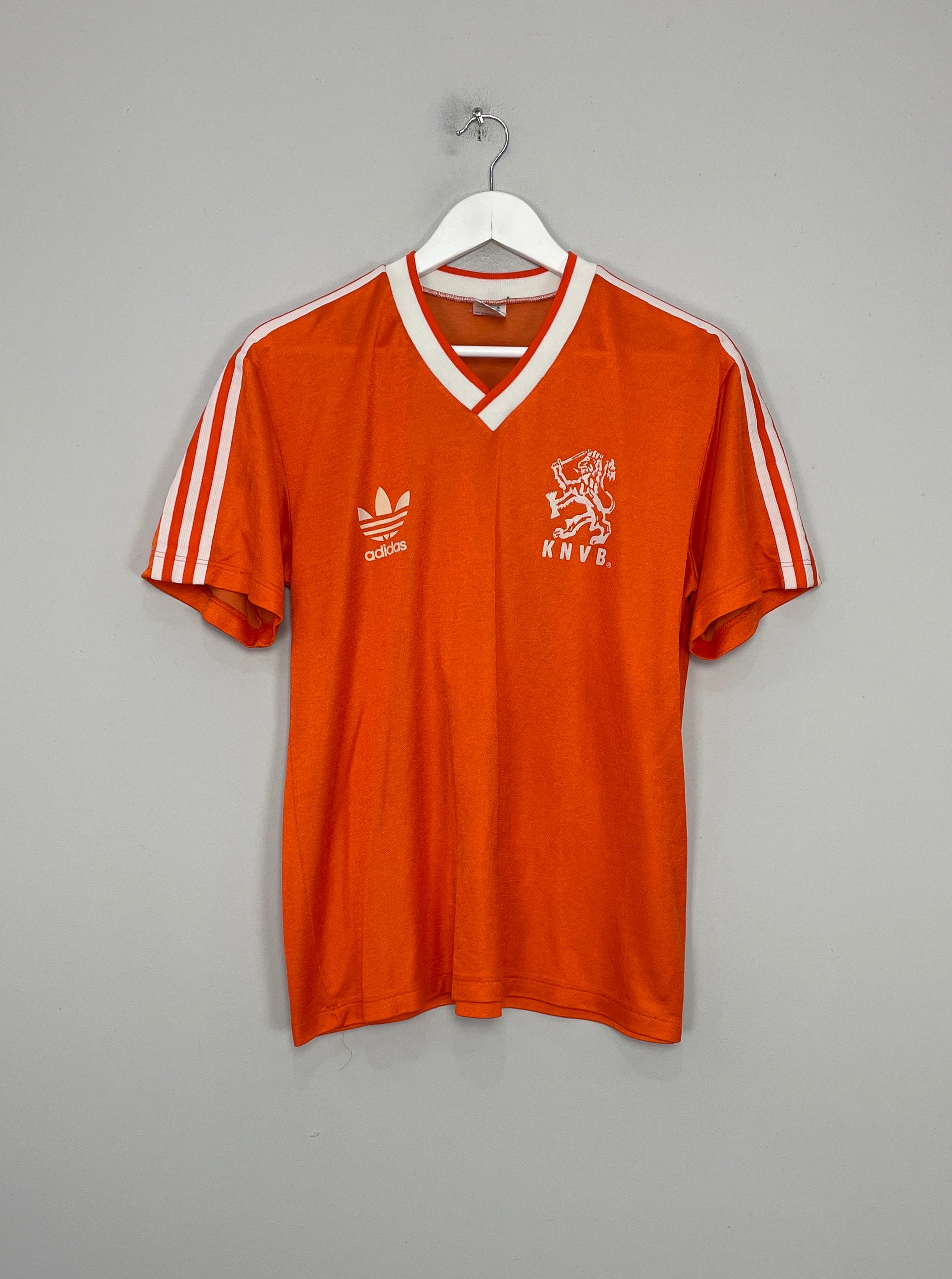 Shop 1985/88 NETHERLANDS #9 HOME SHIRT (M) ADIDAS, classic football shirts, vintage football shirts & retro soccer jerseys at Cult Kits