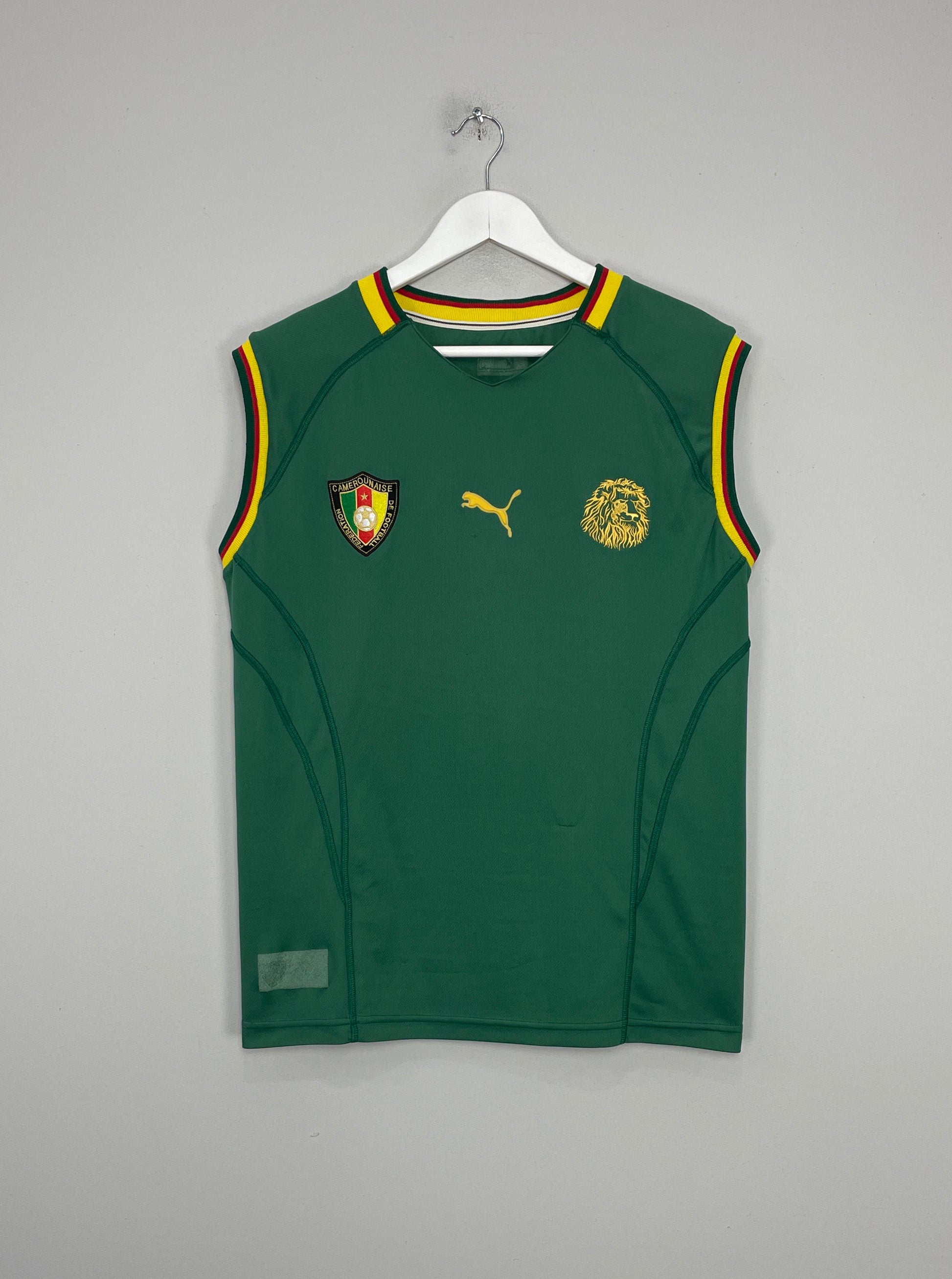 Image of the Cameroon shirt from the 2002/03 season