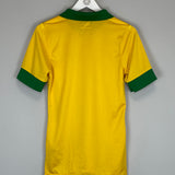 2013/14 BRAZIL *PLAYER ISSUE* HOME SHIRT (S) NIKE