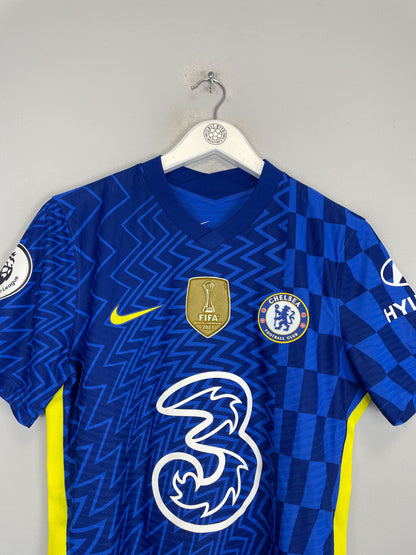 2020/21 MANCHESTER UNITED HOME SHIRT (M) ADIDAS
