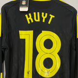 2010/11 LIVERPOOL KUYT #18 *PLAYER ISSUE* BNWT L/S THIRD SHIRT (XL) ADIDAS