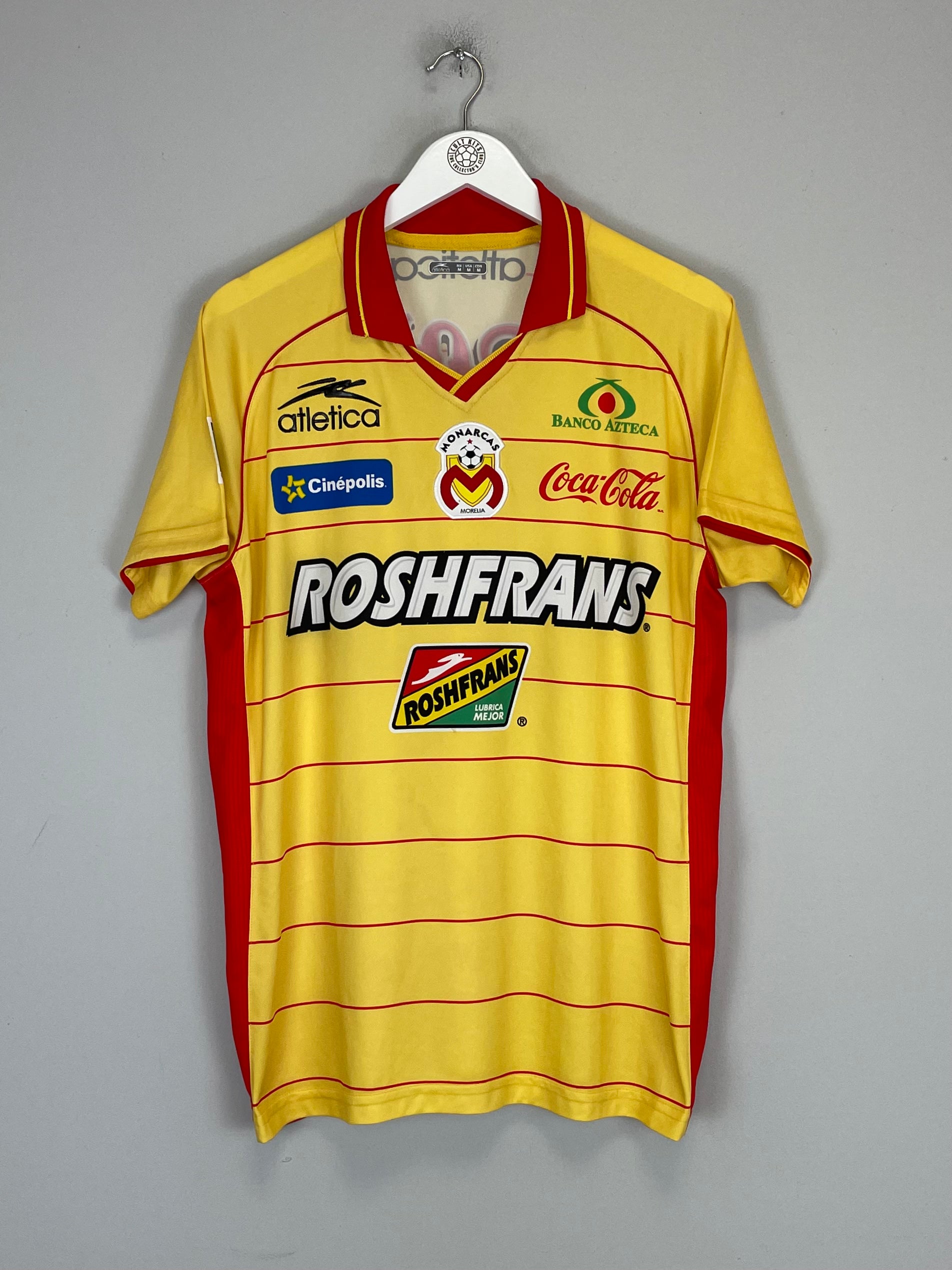 Shop 2011/12 MONARCAS MORELIA HOME SHIRT (M) ATLETICA, classic football shirts, vintage football shirts & retro soccer jerseys at Cult Kits