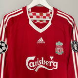 2008/10 LIVERPOOL TORRES #9 C/L L/S HOME SHIRT (XXL) ADIDAS