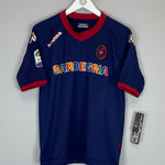 Shop 2011/12 CAGLIARI NAINGGOLAN #4 *BNWT* FOURTH SHIRT (S) KAPPA, classic football shirts, vintage football shirts & retro soccer jerseys at Cult Kits