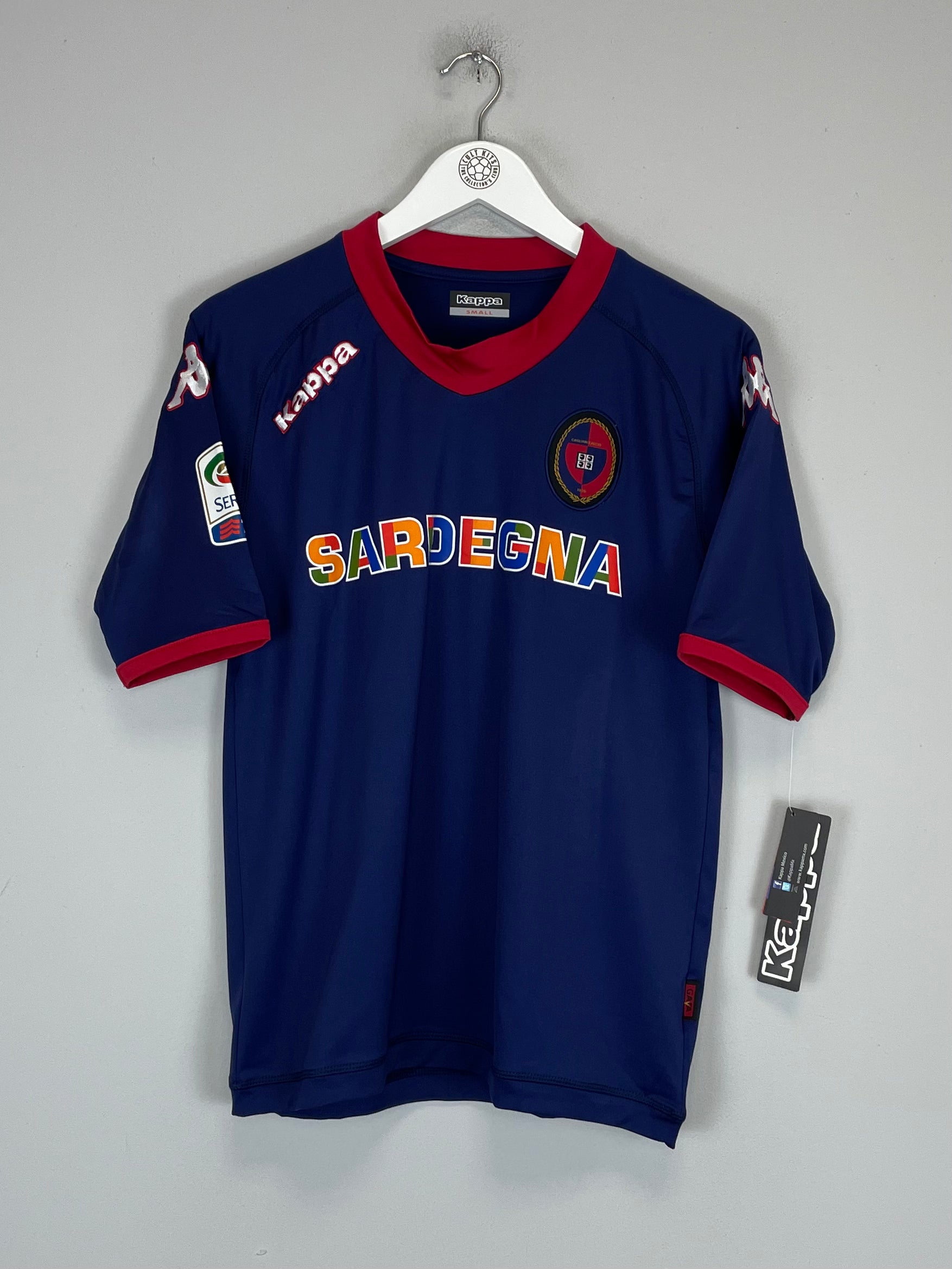 Shop 2011/12 CAGLIARI NAINGGOLAN #4 *BNWT* FOURTH SHIRT (S) KAPPA, classic football shirts, vintage football shirts & retro soccer jerseys at Cult Kits