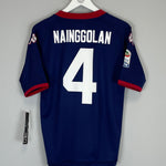 Shop 2011/12 CAGLIARI NAINGGOLAN #4 *BNWT* FOURTH SHIRT (S) KAPPA, classic football shirts, vintage football shirts & retro soccer jerseys at Cult Kits