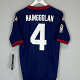 Shop 2011/12 CAGLIARI NAINGGOLAN #4 *BNWT* FOURTH SHIRT (S) KAPPA, classic football shirts, vintage football shirts & retro soccer jerseys at Cult Kits