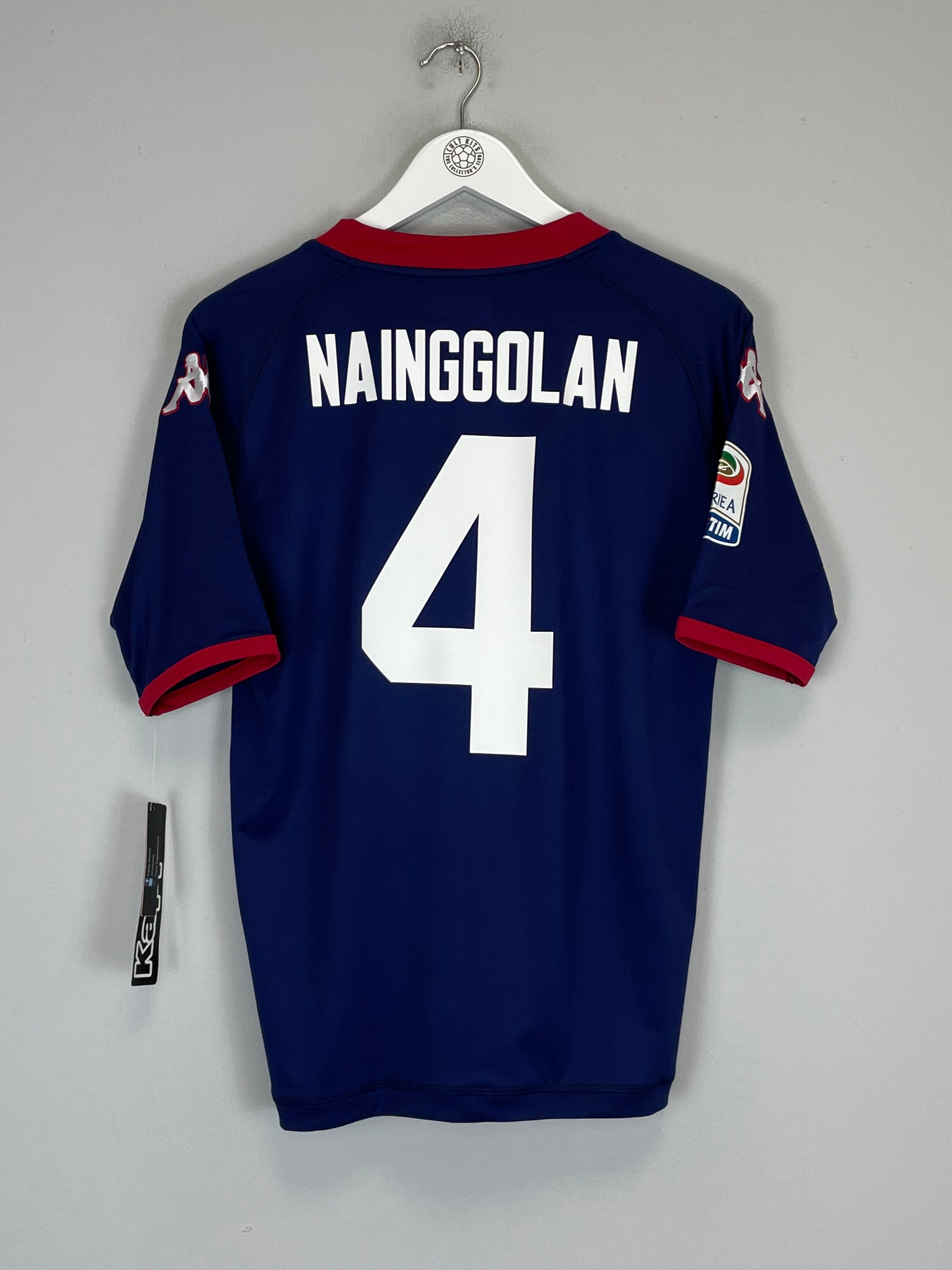 Shop 2011/12 CAGLIARI NAINGGOLAN #4 *BNWT* FOURTH SHIRT (S) KAPPA, classic football shirts, vintage football shirts & retro soccer jerseys at Cult Kits