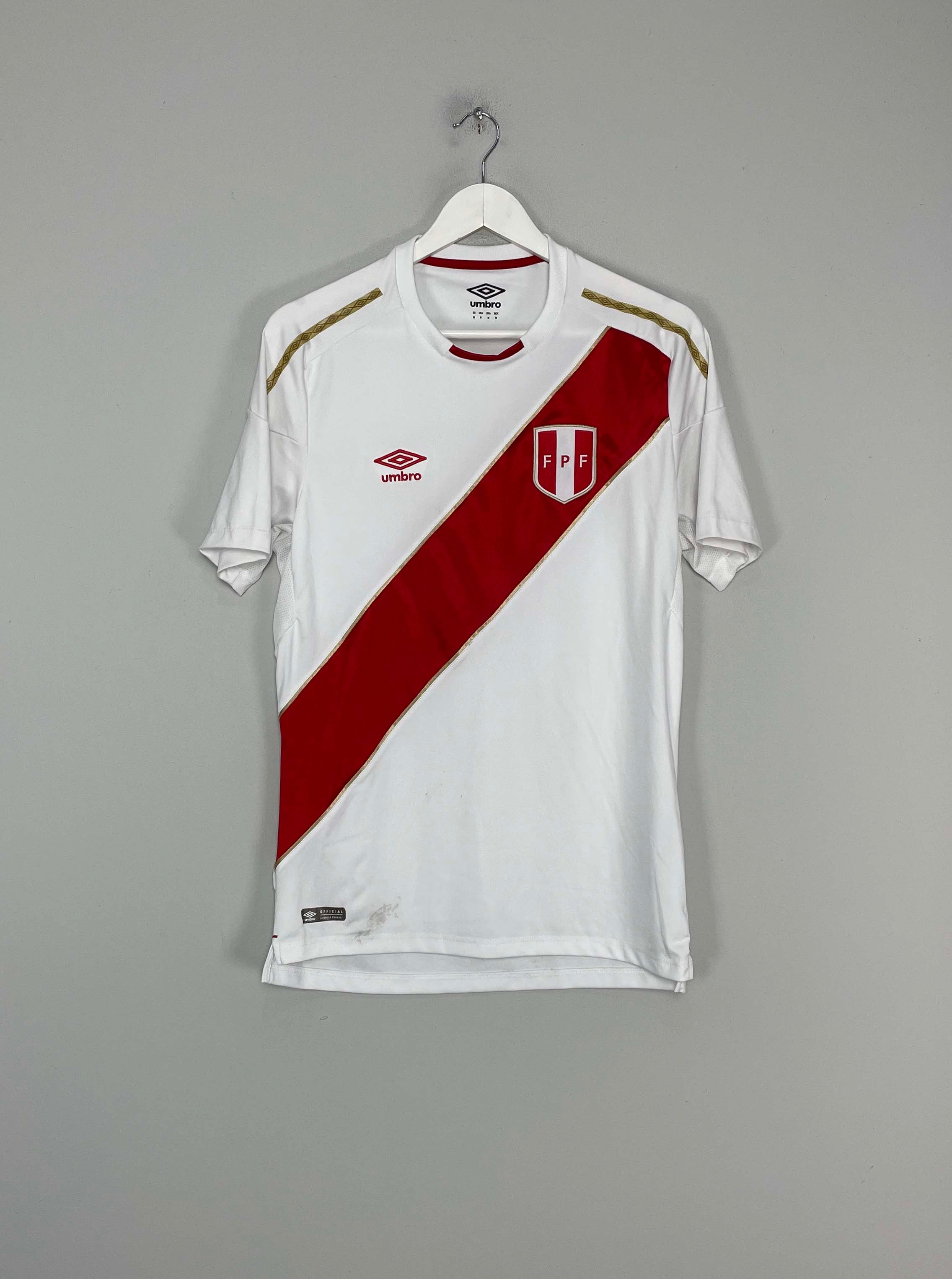 2018/19 PERU HOME SHIRT (M) UMBRO