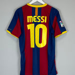 Shop 2010/11 BARCELONA MESSI #10 HOME SHIRT (M) NIKE, classic football shirts, vintage football shirts & retro soccer jerseys at Cult Kits