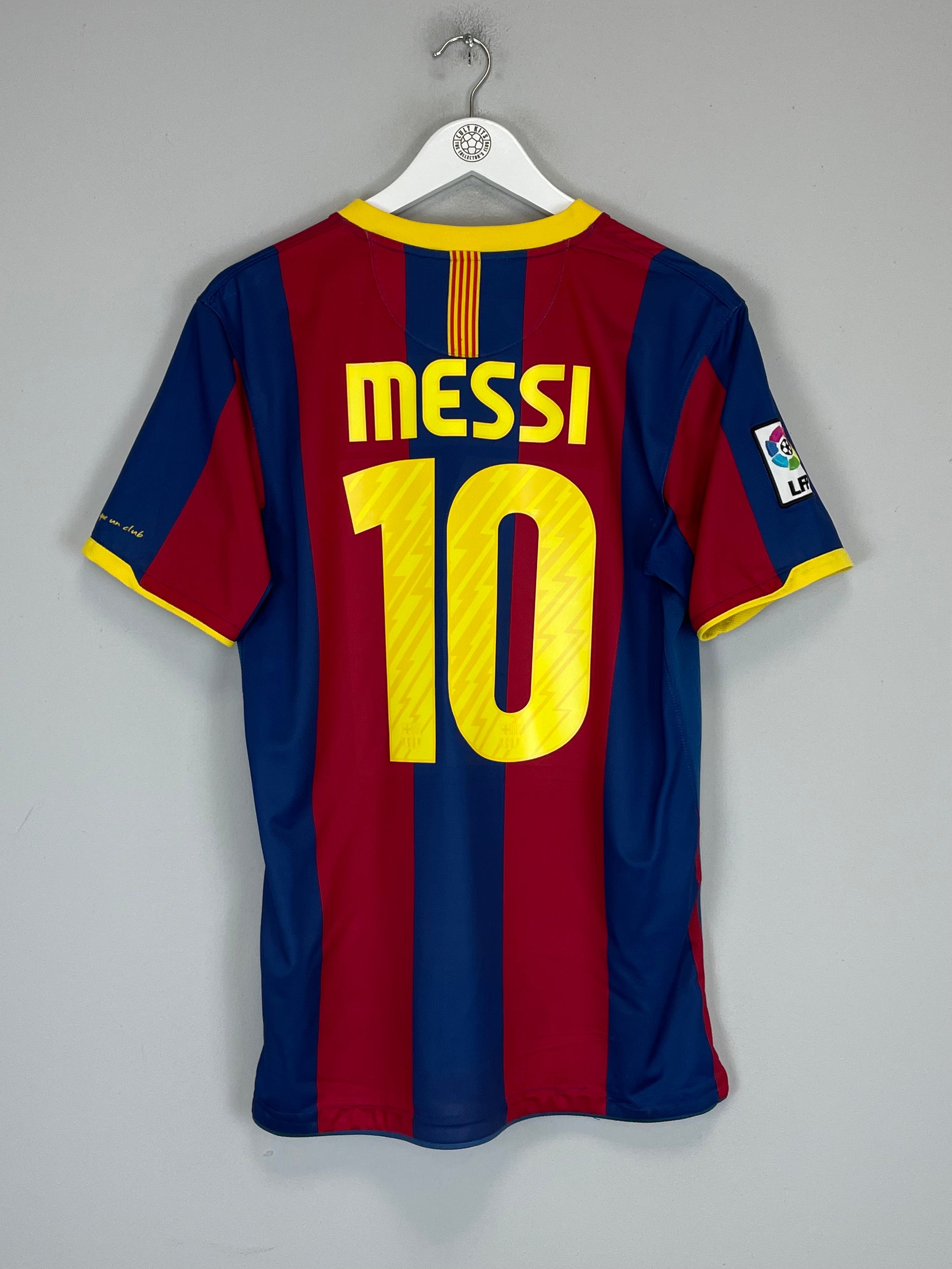 Shop 2010/11 BARCELONA MESSI #10 HOME SHIRT (M) NIKE, classic football shirts, vintage football shirts & retro soccer jerseys at Cult Kits