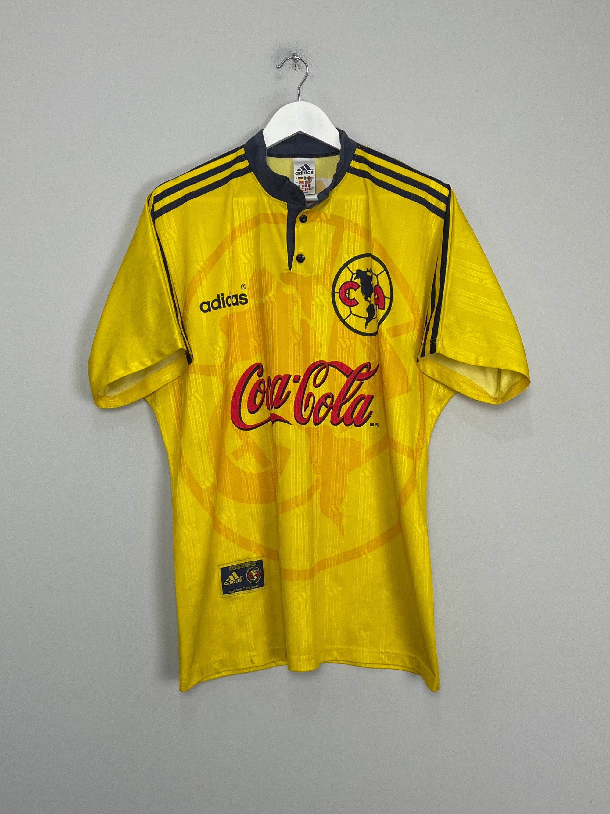 Shop 1996/98 CLUB AMERICA HOME SHIRT (L) ADIDAS, classic football shirts, vintage football shirts & retro soccer jerseys at Cult Kits