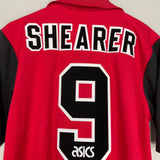 Shop 1995/96 BLACKBURN ROVERS SHEARER #9 AWAY SHIRT (M) ASICS, classic football shirts, vintage football shirts & retro soccer jerseys at Cult Kits