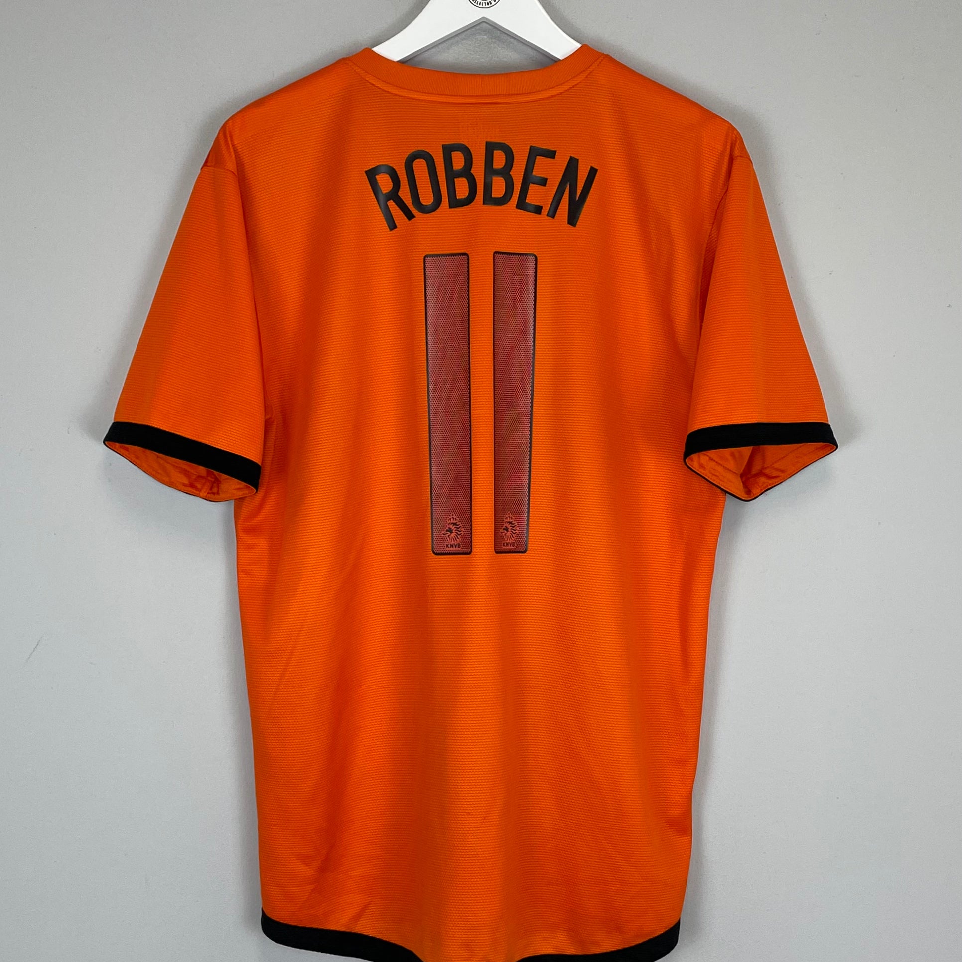 Shop 2012/13 NETHERLANDS ROBBEN #11 HOME SHIRT (L) NIKE, classic football shirts, vintage football shirts & retro soccer jerseys at Cult Kits