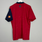 Shop 1996/97 SPAIN HOME SHIRT (L) ADIDAS, classic football shirts, vintage football shirts & retro soccer jerseys at Cult Kits