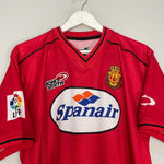 Shop 2000/01 REAL MALLORCA ETO'O #9 HOME SHIRT (L) JOHN SMITH, classic football shirts, vintage football shirts & retro soccer jerseys at Cult Kits