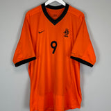 2000/02 NETHERLANDS KLUIVERT #9 HOME SHIRT (XXL) NIKE