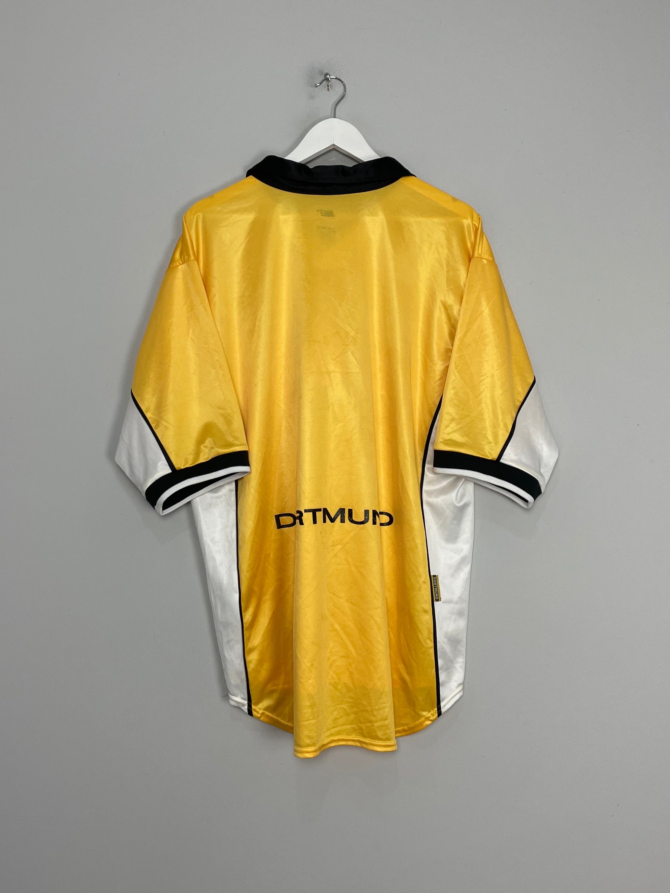 Shop 1998/00 DORTMUND HOME SHIRT (XXL) NIKE, classic football shirts, vintage football shirts & retro soccer jerseys at Cult Kits