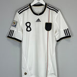 Shop 2010/11 GERMANY OZIL #8 HOME SHIRT (M) ADIDAS, classic football shirts, vintage football shirts & retro soccer jerseys at Cult Kits
