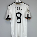 Shop 2010/11 GERMANY OZIL #8 HOME SHIRT (M) ADIDAS, classic football shirts, vintage football shirts & retro soccer jerseys at Cult Kits