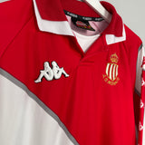 Shop 2000/01 MONACO L/S HOME SHIRT (XL) KAPPA, classic football shirts, vintage football shirts & retro soccer jerseys at Cult Kits