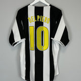 2004/05 JUVENTUS DEL PIERO #10 HOME SHIRT (L) NIKE