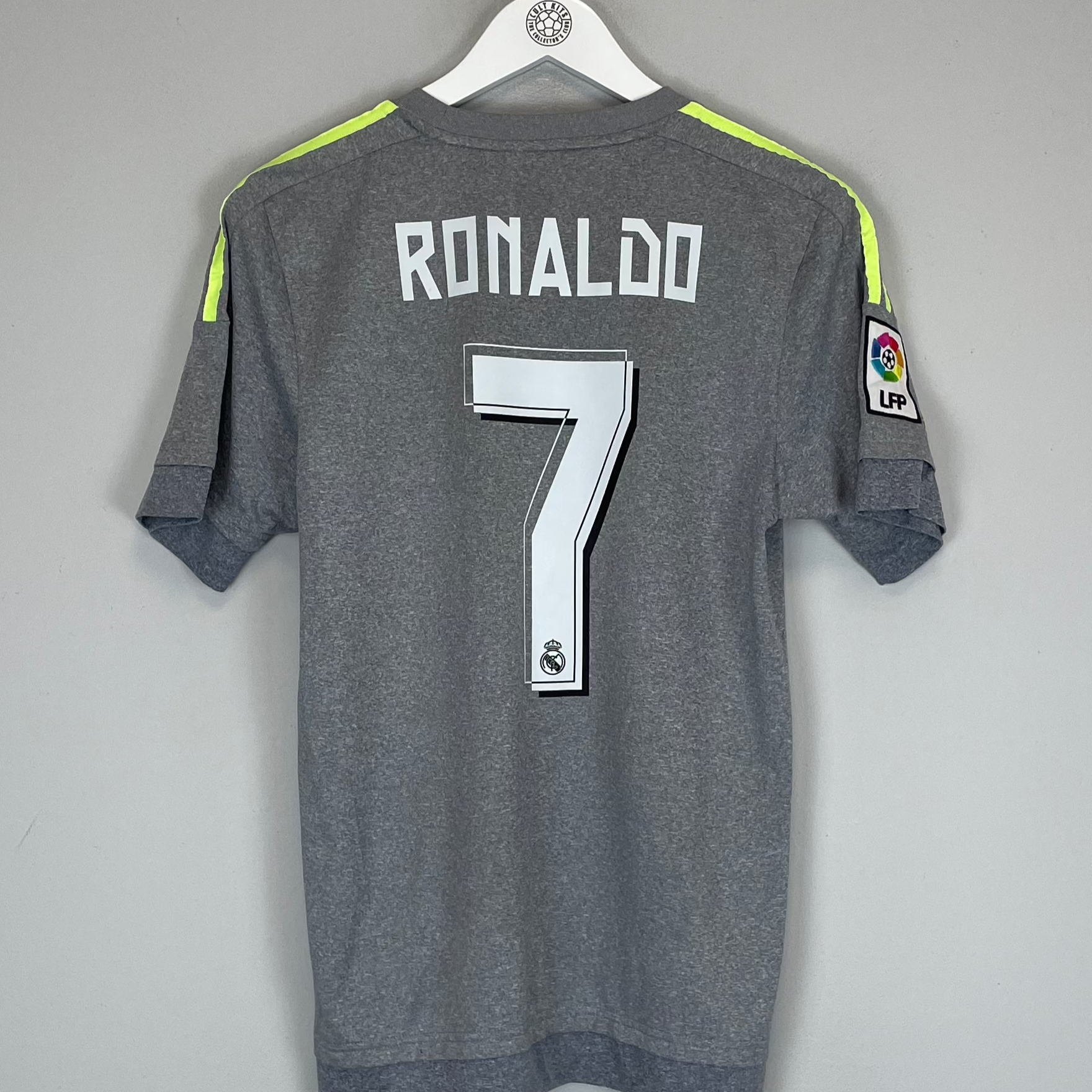 Shop 2015/16 REAL MADRID RONALDO #7 AWAY SHIRT (S) ADIDAS, classic football shirts, vintage football shirts & retro soccer jerseys at Cult Kits