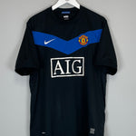 Shop 2009/10 MANCHESTER UNITED BERBATOV #9 AWAY SHIRT (L) NIKE, classic football shirts, vintage football shirts & retro soccer jerseys at Cult Kits