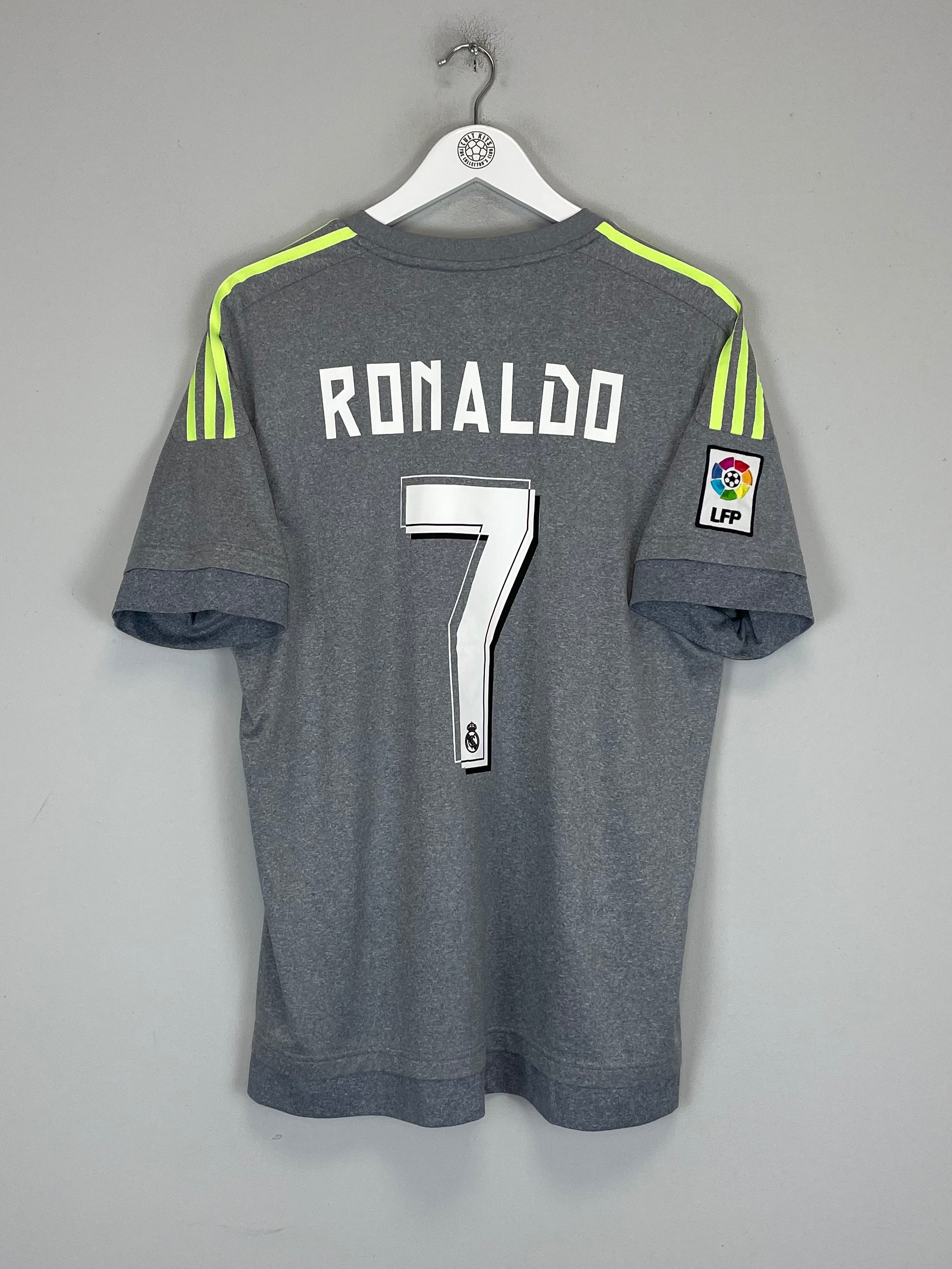 Shop 2015/16 REAL MADRID RONALDO #7 AWAY SHIRT (L) ADIDAS, classic football shirts, vintage football shirts & retro soccer jerseys at Cult Kits