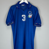 1992/93 ITALY FAVALLI #3 *PLAYER ISSUE* HOME SHIRT (L) DIADORA