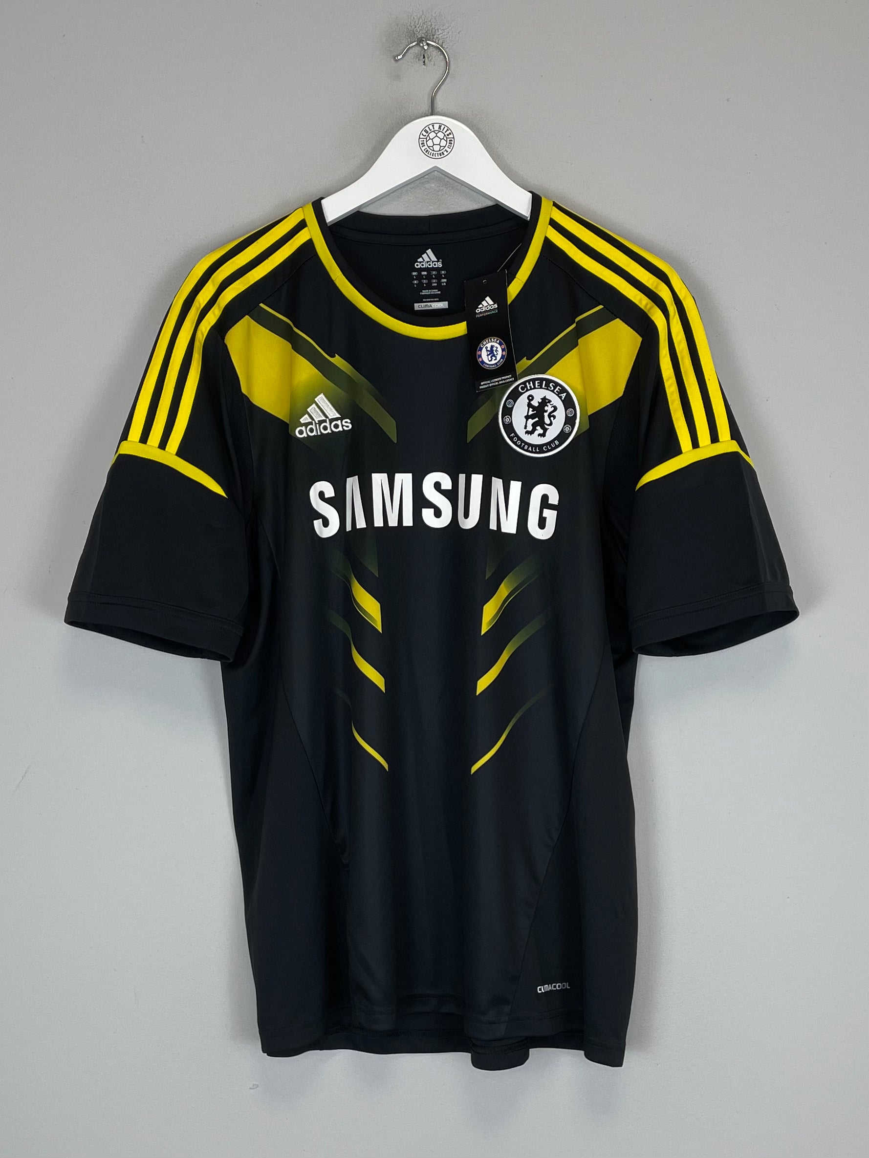 Shop 2012/13 CHELSEA HAZARD #17 *BNWT* THIRD SHIRT (L) ADIDAS, classic football shirts, vintage football shirts & retro soccer jerseys at Cult Kits