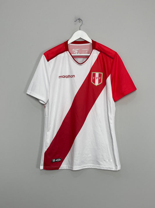 Image of the Peru shirt from the 2018/19 season