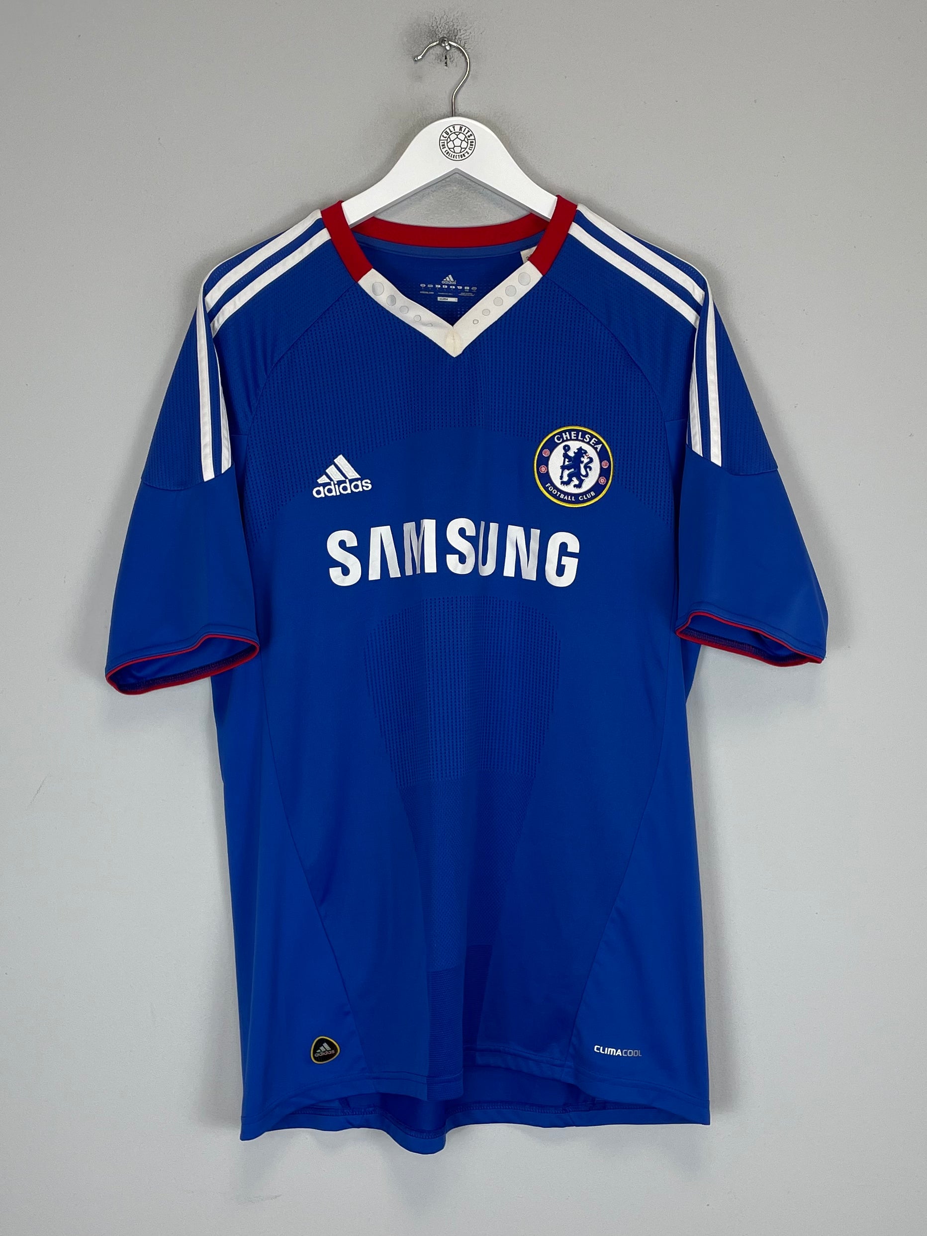 Shop 2010/11 CHELSEA ANELKA #39 HOME SHIRT (L) ADIDAS, classic football shirts, vintage football shirts & retro soccer jerseys at Cult Kits