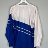 1990 ITALY L/S TRAINING SHIRT (M) DIADORA