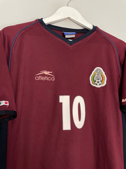 2002/03 MEXICO C.BLANCO #10 AWAY SHIRT (S) ATLETICA