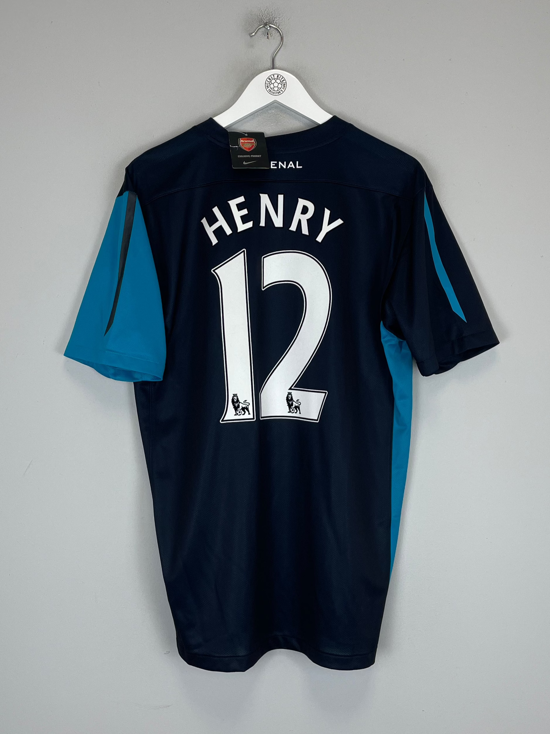 Shop 2011/12 ARSENAL HENRY #12 *BNWT* AWAY SHIRT (L) NIKE, classic football shirts, vintage football shirts & retro soccer jerseys at Cult Kits