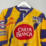 Shop 1996/97 TIGRES HOME SHIRT (L) ATLETICA, classic football shirts, vintage football shirts & retro soccer jerseys at Cult Kits