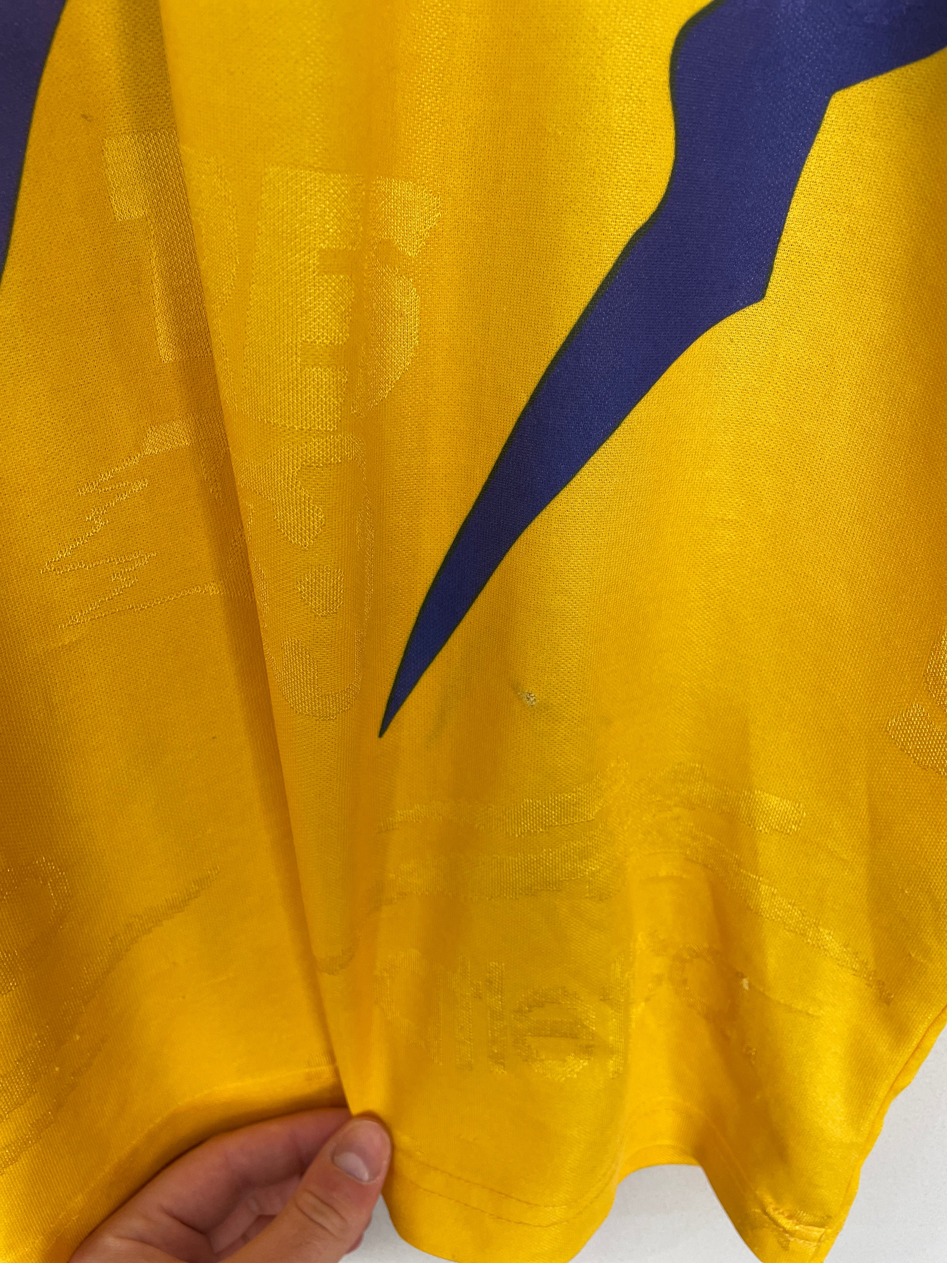 Shop 1996/97 TIGRES HOME SHIRT (L) ATLETICA, classic football shirts, vintage football shirts & retro soccer jerseys at Cult Kits