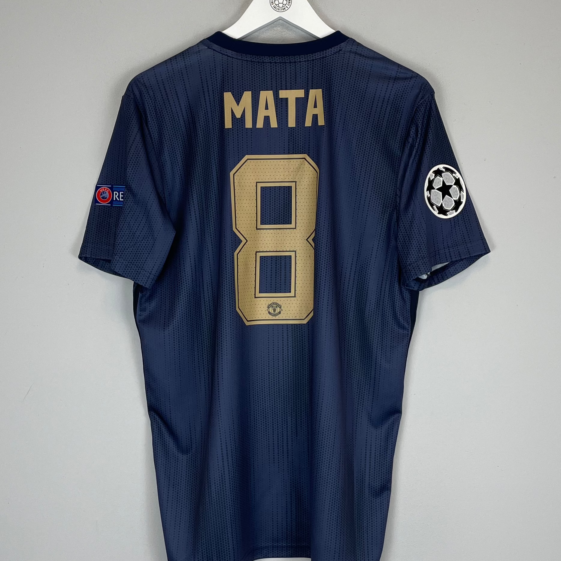 Shop 2018/19 MANCHESTER UNITED MATA #8 C/L THIRD SHIRT (L) ADIDAS, classic football shirts, vintage football shirts & retro soccer jerseys at Cult Kits